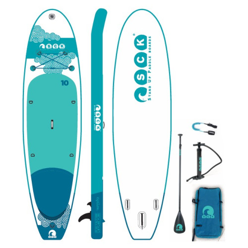 SCK φουσκωτή σανίδα SUP eψilon 10' πακέτο