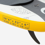 SCK φουσκωτή σανίδα SUP Mare Doro 10’6″ Κίτρινη