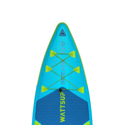 WATTSUP Φουσκωτή σανίδα SUP Bream 10'6" Touring φουλ πακέτο με κάθισμα και κουπί 2σε1