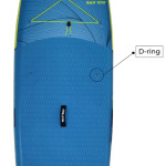 WATTSUP Φουσκωτή σανίδα SUP SAR 10'8" φουλ πακέτο με  κουπί 2 σε 1