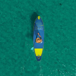 WATTSUP Φουσκωτή σανίδα SUP SAR 10'8" φουλ πακέτο με  κουπί 2 σε 1