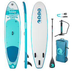 SCK φουσκωτή σανίδα SUP eψilon 11' πακέτο