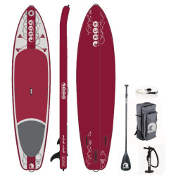 SCK φουσκωτή σανίδα SUP Mare Nero 11'6" πακέτο Κόκκινο