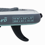 SCK φουσκωτή σανίδα SUP Mare Nero 11'6'' πακέτο