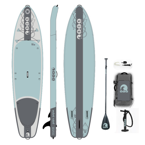 SCK φουσκωτή σανίδα SUP Mare Nero 11'6'' πακέτο