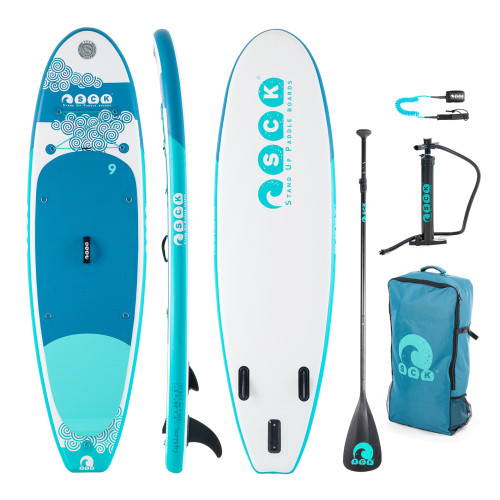 SCK φουσκωτή σανίδα SUP eψilon 9' πακέτο