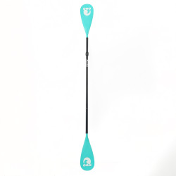 SCK Κουπί αλουμινίου 2 σε 1 SUP/Καγιάκ με ασφαλή ρύθμιση – Τυρκουάζ