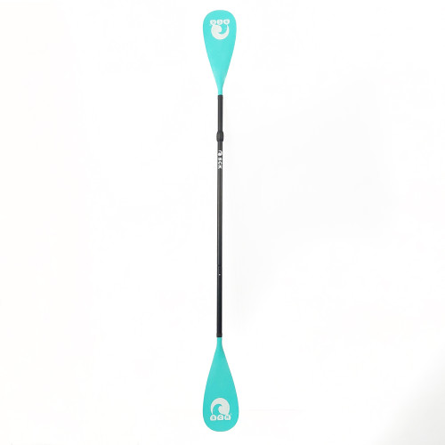 SCK Κουπί αλουμινίου 2 σε 1 SUP/Καγιάκ με ασφαλή ρύθμιση – Τυρκουάζ