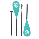 SCK Κουπί αλουμινίου 2 σε 1 SUP/Καγιάκ με ασφαλή ρύθμιση – Τυρκουάζ