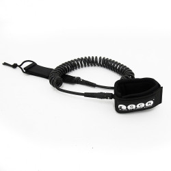 SCK Safety leash coil 10ft - Μαύρο