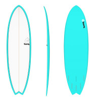Surfboard TORQ TET 5.11 MOD Fish Blue Pinline