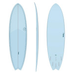 Surfboard TORQ TET 6.10 MOD Fish Arctic Blue Surfboard TORQ TET 6.10 MOD Fish Arctic Blue