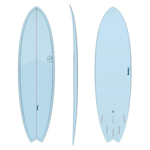 Surfboard TORQ TET 6.10 MOD Fish Arctic Blue