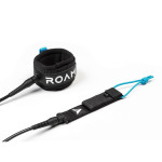 Leash για surfborad ROAM Premium 6.0 183cm- Μαύρο