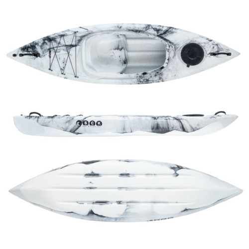 Picco 280 single-seat, sit-in kayak SCK white-black