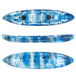 SCK Nereus HD Θαλάσσιο καγιάκ 3 θέσεων - Μπλε/ Άσπρο Camo