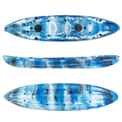 SCK Nereus HD Θαλάσσιο καγιάκ 3 θέσεων - Μπλε/ Άσπρο Camo