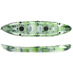 SCK Nereus HD Θαλάσσιο καγιάκ 3 θέσεων - Πράσινο/Άσπρο Camo