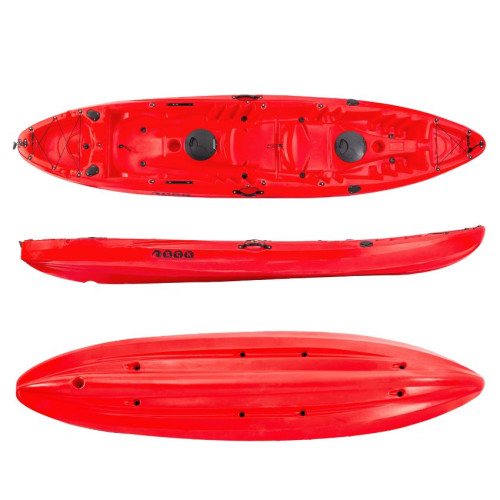 Nereus HD θαλάσσιο καγιάκ 2+1 θέσεων SCK κόκκινο