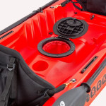 Nereus HD θαλάσσιο καγιάκ 2+1 θέσεων SCK κόκκινο