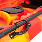 Nereus HD θαλάσσιο καγιάκ 2+1 θέσεων SCK κόκκινο- κίτρινο
