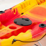 SCK Nereus HD Θαλάσσιο καγιάκ 3 θέσεων - Κόκκινο/Κίτρινο