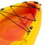 SCK Nereus HD Θαλάσσιο καγιάκ 3 θέσεων - Κόκκινο/Κίτρινο
