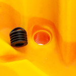 SCK Nereus HD Θαλάσσιο καγιάκ 3 θέσεων - Κόκκινο/Κίτρινο