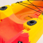 SCK Nereus HD Θαλάσσιο καγιάκ 3 θέσεων - Κόκκινο/Κίτρινο