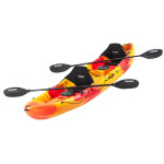 SCK Nereus HD Θαλάσσιο καγιάκ 3 θέσεων - Κόκκινο/Κίτρινο
