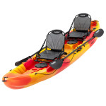 SCK Nereus HD Θαλάσσιο καγιάκ 3 θέσεων - Κόκκινο/Κίτρινο