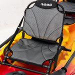 SCK Nereus HD Θαλάσσιο καγιάκ 3 θέσεων - Κόκκινο/Κίτρινο