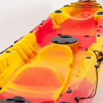 SCK Nereus HD Θαλάσσιο καγιάκ 3 θέσεων - Κόκκινο/Κίτρινο