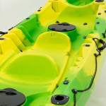 SCK Nereus HD Θαλάσσιο καγιάκ 3 θέσεων - Κίτρινο/Πράσινο