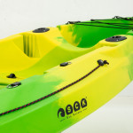 SCK Nereus HD Θαλάσσιο καγιάκ 3 θέσεων - Κίτρινο/Πράσινο