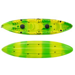 SCK Nereus HD Θαλάσσιο καγιάκ 3 θέσεων - Κίτρινο/Πράσινο