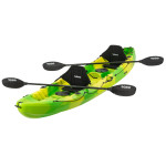 SCK Nereus HD Θαλάσσιο καγιάκ 3 θέσεων - Κίτρινο/Πράσινο