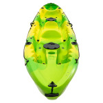 SCK Nereus HD Θαλάσσιο καγιάκ 3 θέσεων - Κίτρινο/Πράσινο