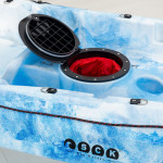 SCK Nereus HD Θαλάσσιο καγιάκ 3 θέσεων - Άσπρο/Γαλάζιο