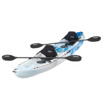 SCK Nereus HD Θαλάσσιο καγιάκ 3 θέσεων - Άσπρο/Γαλάζιο