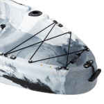 SCK Nereus HD Θαλάσσιο καγιάκ 3 θέσεων - Άσπρο/Μαύρο