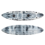 SCK Nereus HD Θαλάσσιο καγιάκ 3 θέσεων - Άσπρο/Μαύρο