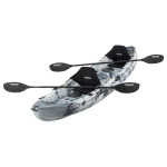 SCK Nereus HD Θαλάσσιο καγιάκ 3 θέσεων - Άσπρο/Μαύρο