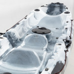 SCK Nereus HD Θαλάσσιο καγιάκ 3 θέσεων - Άσπρο/Μαύρο