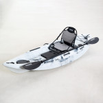 Κουπί καγιάκ σπαστό σε 2 μέρη 220cm Αλουμίνιο Μαύρο SCK