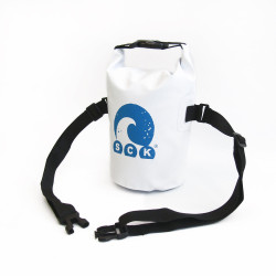 Waterproof bag 3L with waist straps white