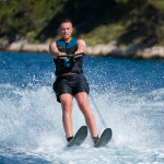 Πέδιλα για θαλάσσιο σκι Jobe Allegre Combo 67'' Κόκκινο