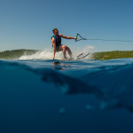 Πέδιλα για θαλάσσιο σκι Jobe Allegre Combo 67'' Κόκκινο