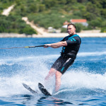 Πέδιλα για θαλάσσιο σκι Jobe Allegre Combo 67'' Atlantic Green 