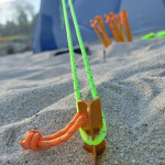 Σετ 4 σχοινιά τέντας 4m*4mm μαζί με 10 πασαλάκια αλουμινίου 8cm - Yaia